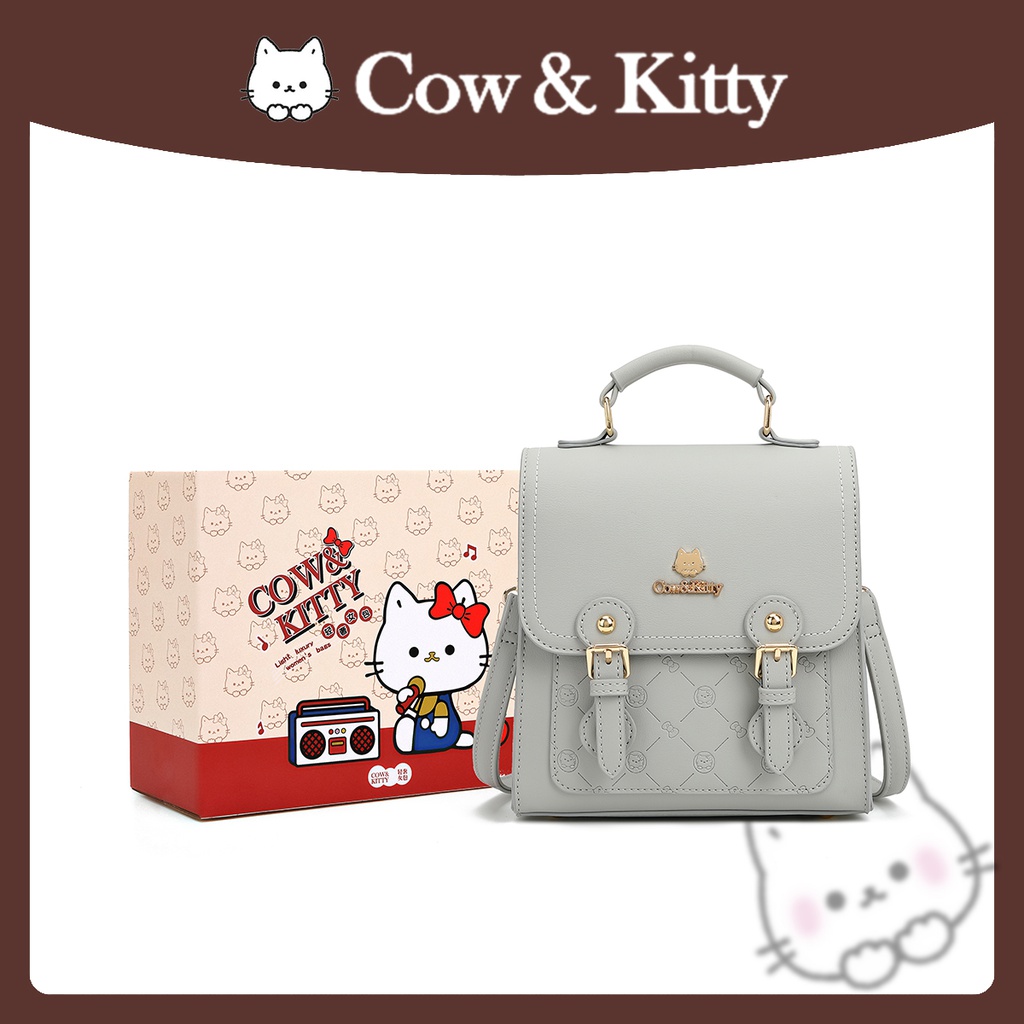 8053Gray-COW KITTY