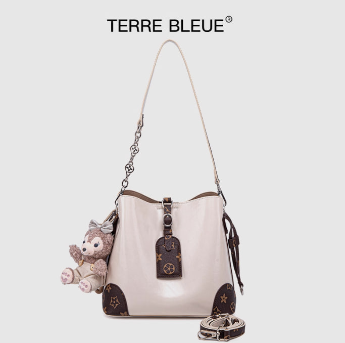 6963BEIGE-TERRE BLEUE